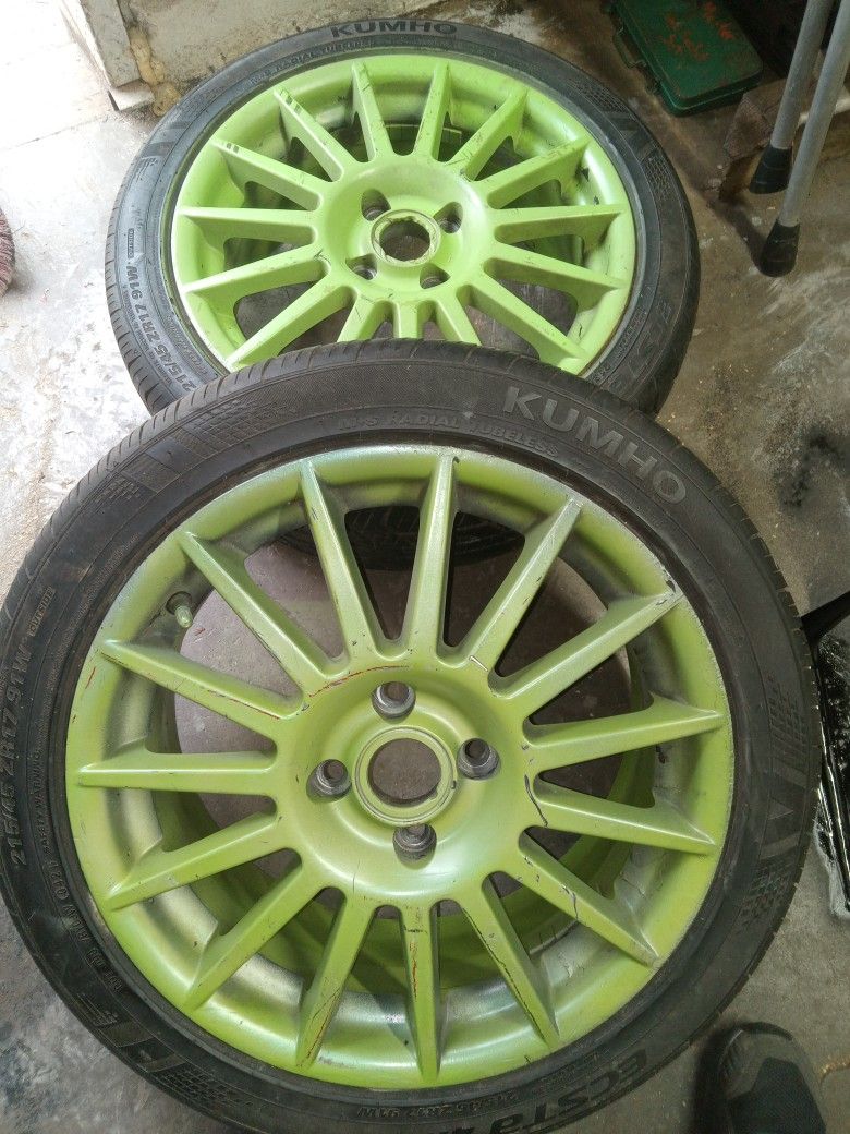2 Tires And Wheels