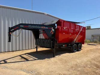 2026 RawMaxx Roll Off Trailer w/ 2 bins