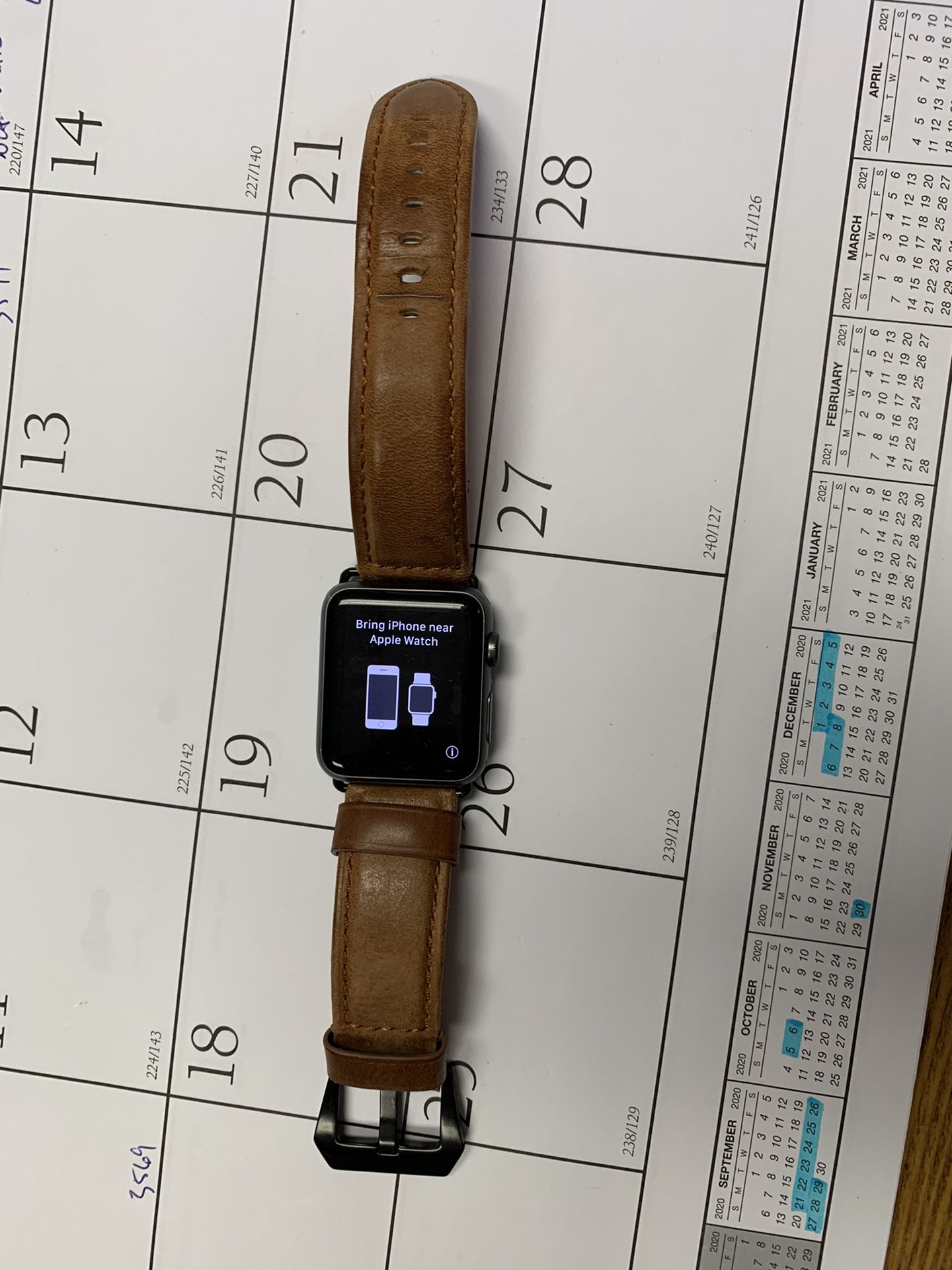 First generation iwatch with 2 bands