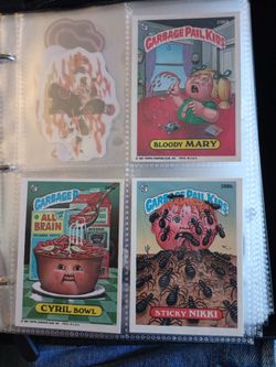 Garbage pail kids