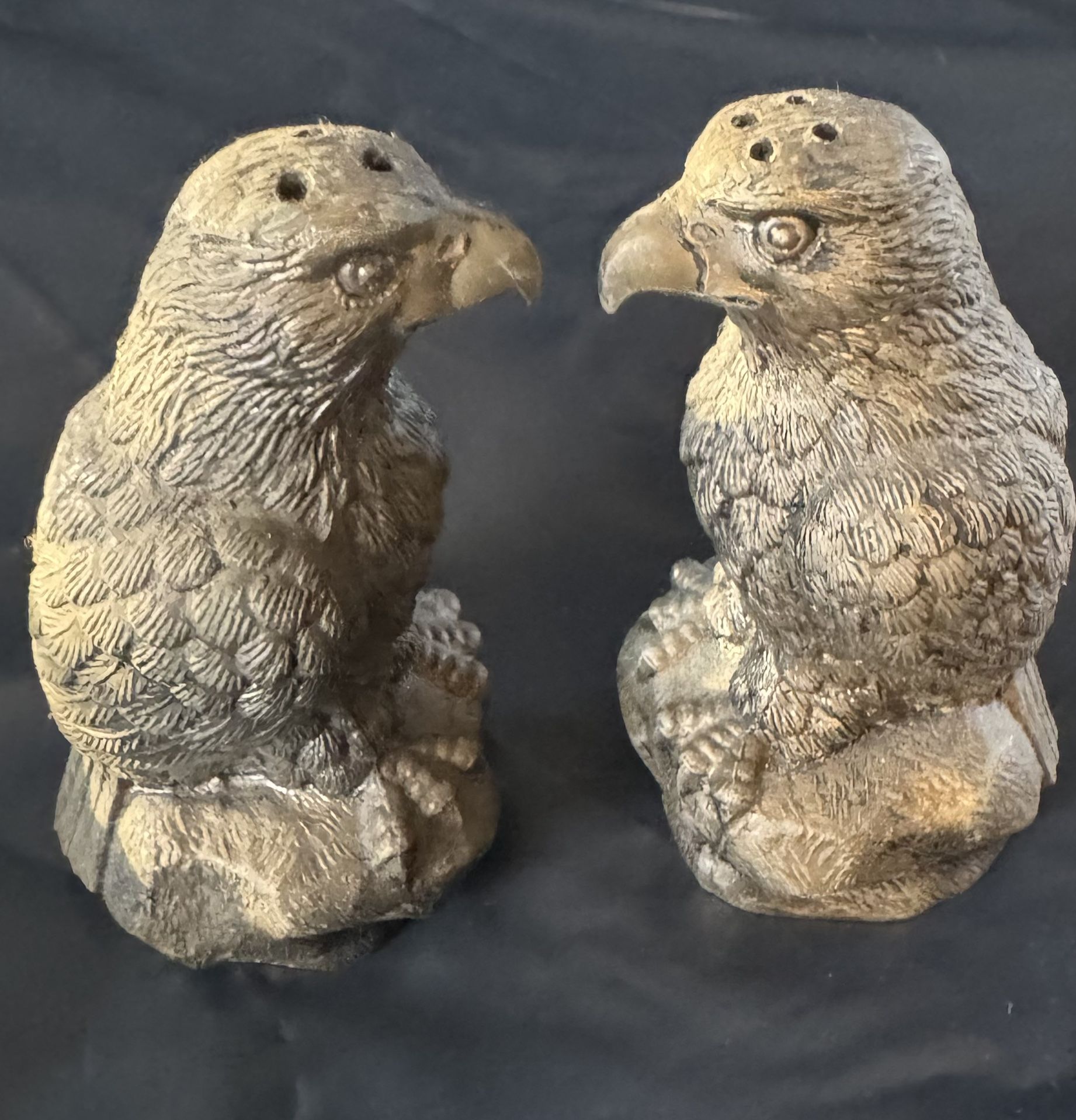 Vintage Eagle Salt And Pepper Shakers