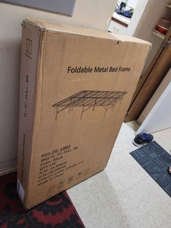 New full size metal bed frame