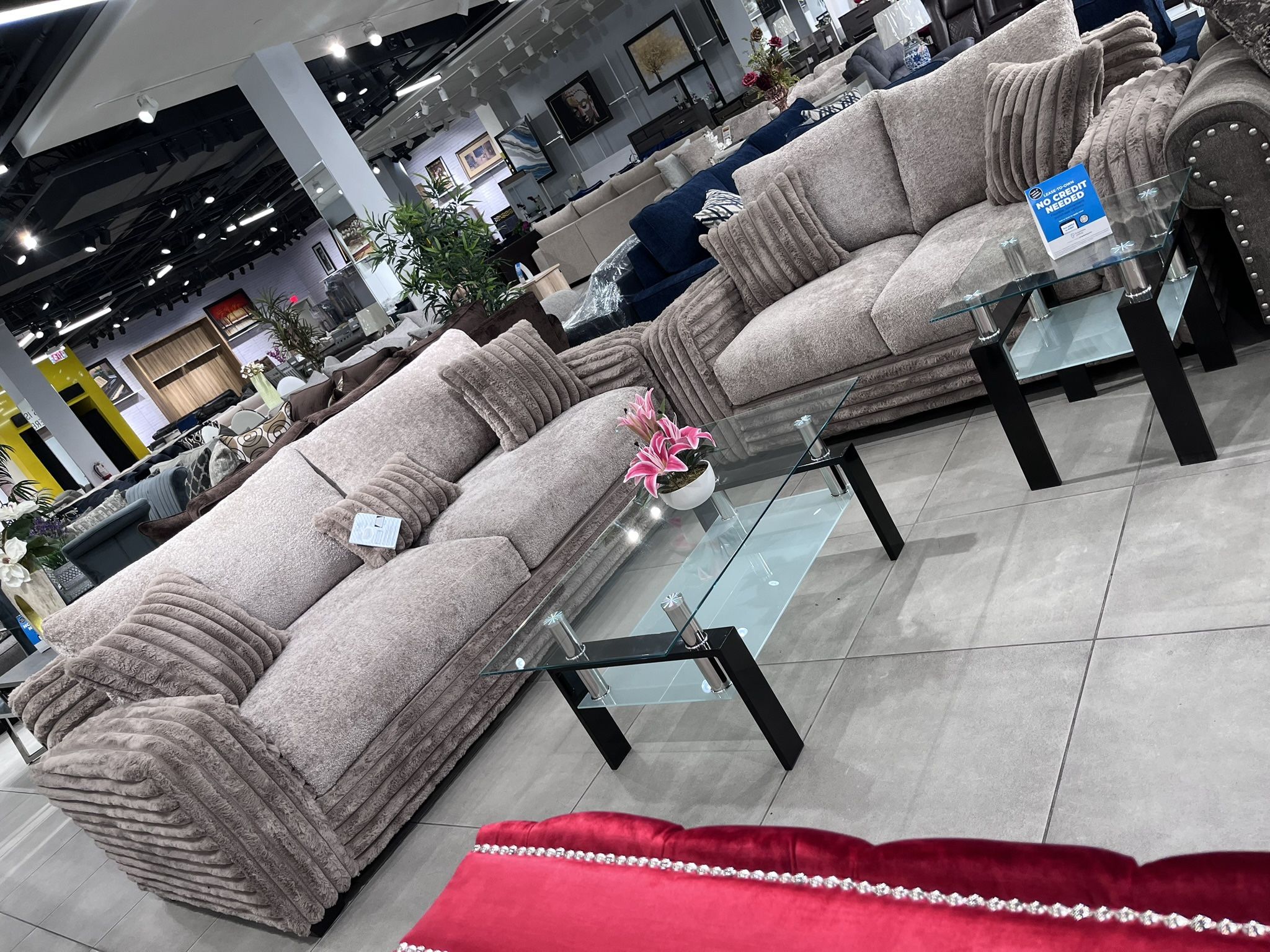Oversize Sofa Set ✨ Easy Financing Available ✨ No Credit Needed