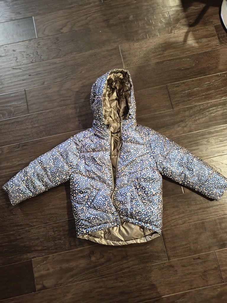 MAYORAL Girl's Reversible Short Puffer Jacket