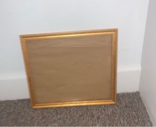 Wood Gold Painted Picture Frame