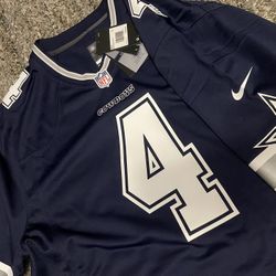 Brand New Prescott Cowboys Nike Jersey 