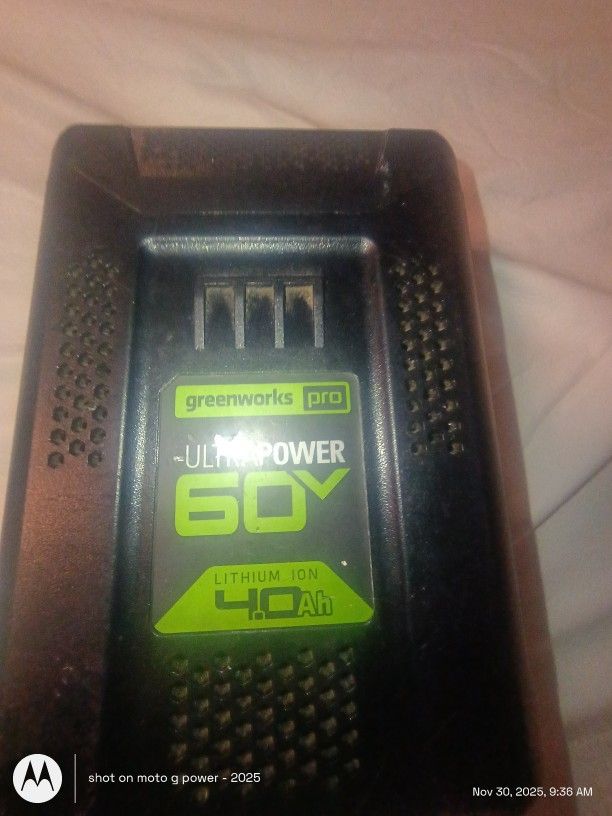 60v 4.0 Greenworks Lithium Battery