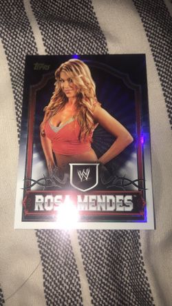 Rosa mendes wwe card