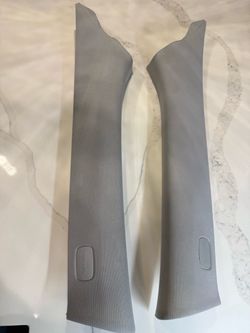 OEM Mercedes ML GLE W166 Gray A-Pillar Covers Left & Right 2012-2018