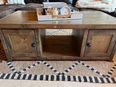 Coffee Table With Storage And Wheels