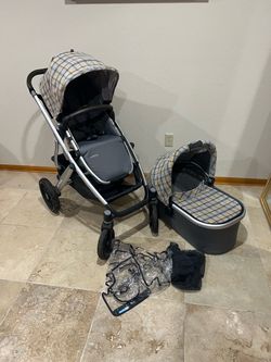 Uppababy Vista Stroller With Bassinet