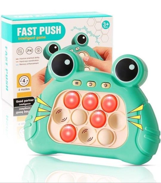 Quick Push Console with Instant Sound Feedback