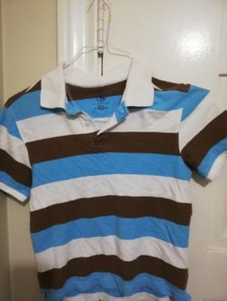 J. Khaki polo shirt Youth small