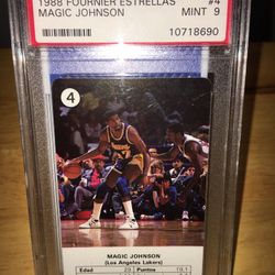 1988 Fournier Estrellas Magic Johnson