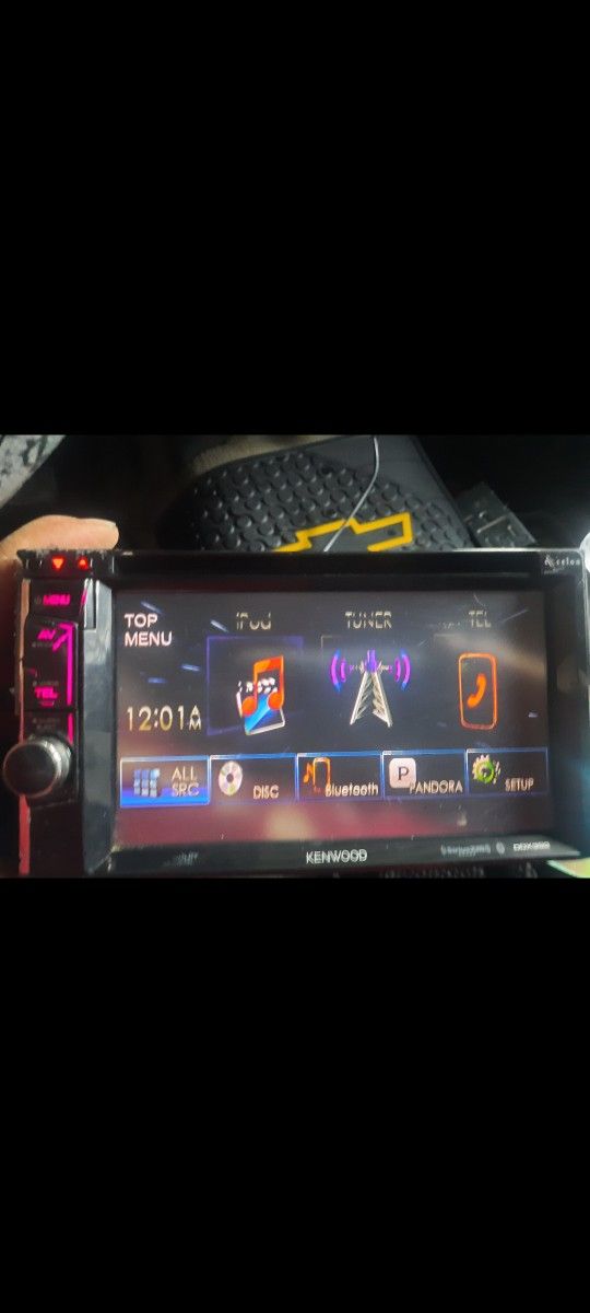 STEREO KENWOOD CD DVD AUX USB BLUETOOTH GOOD CONDICIÓN ABLO ESPAÑOL