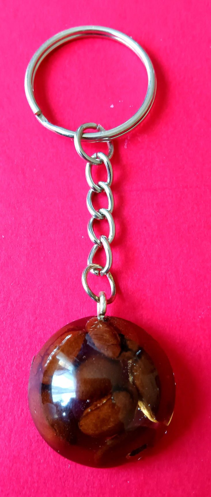 Coffee Bean Keychain