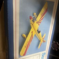 Vintage GREAT PLANES Super Sportster 60 remote control airplane kit