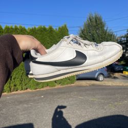 White Nike Cortez Men’s Size 8.5