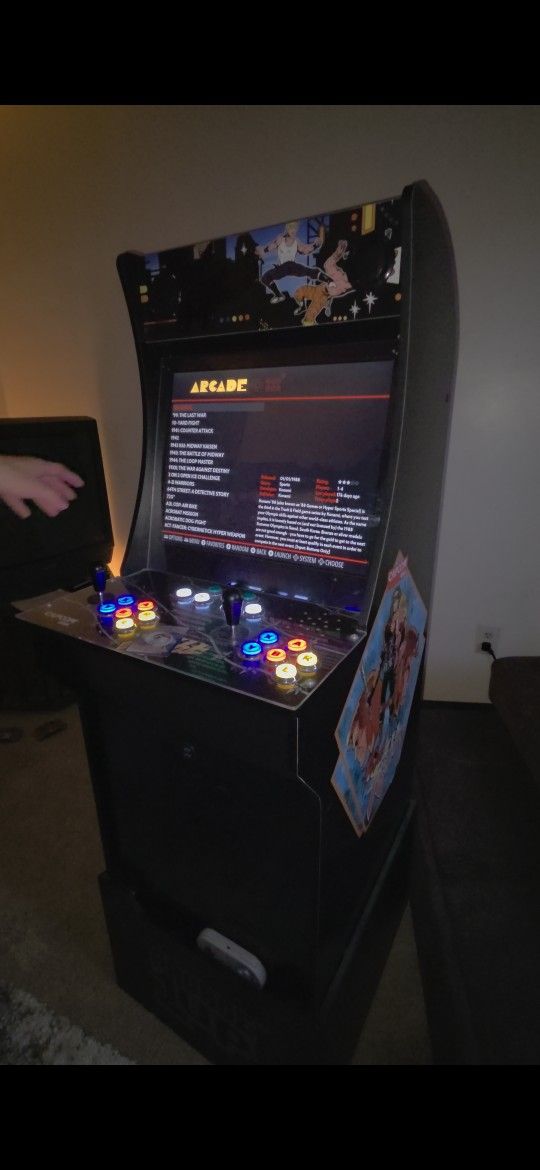 (Upgraded) Arcade 1up (RetroPie Mod) 11,656 Games