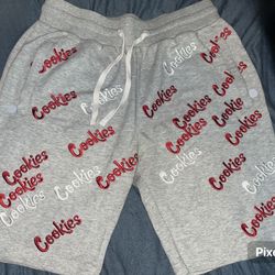 Cookies Grey Shorts - M