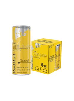 Yellow Edition(Tropical) Red Bull 8.4 Oz