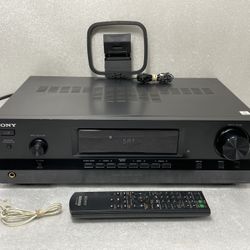 Sony STR-DH130 ~ 2-Channel Stereo Receiver bundled w/ Remote & Antenna ~ Working