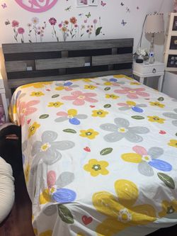 Queen bed frame