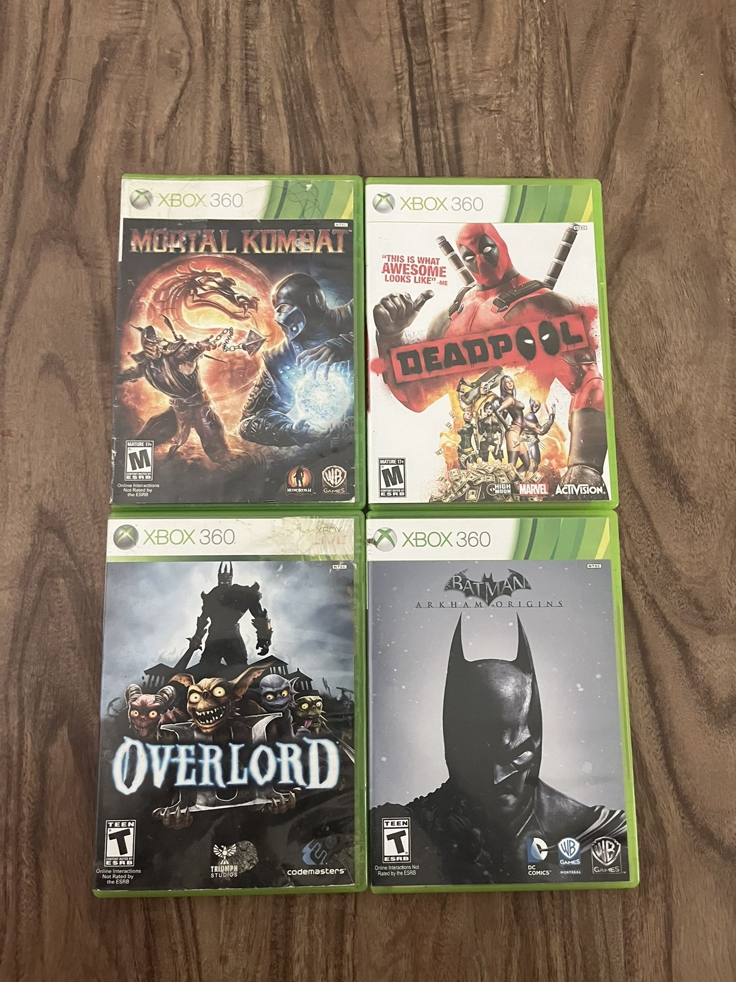 Xbox 360 games
