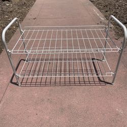 Two Tier Shoe Rack 