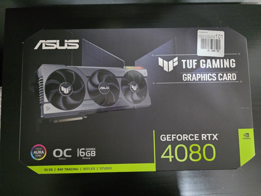 NVIDIA GeForce RTX 4080 TUF Gaming OC