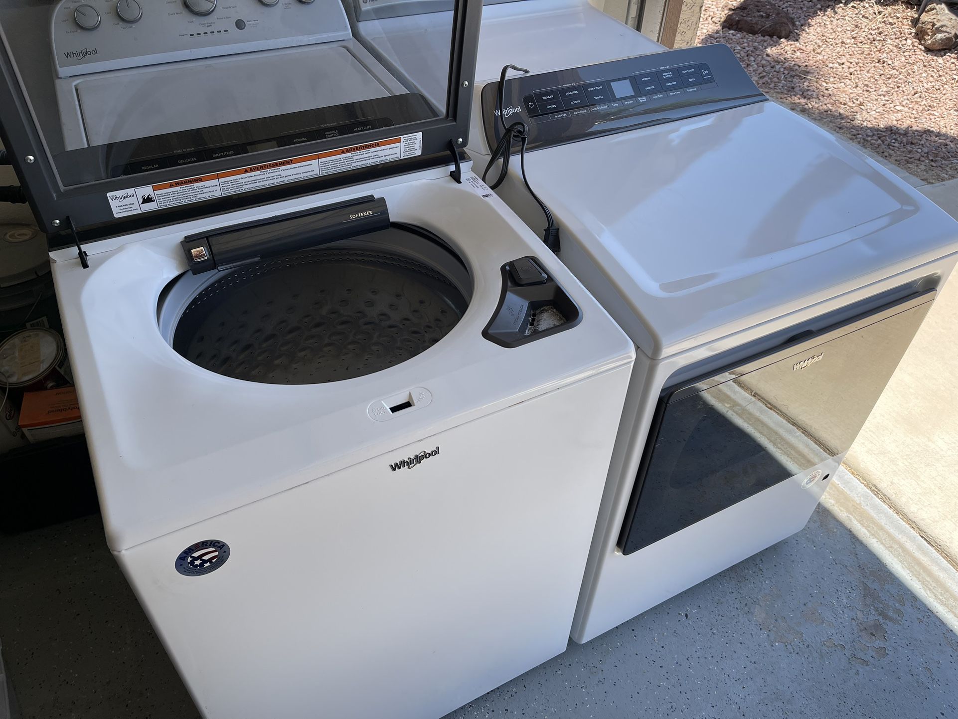 Whirlpool Washer And Dryer