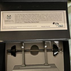 MINI GYM DESKTOP BARBELL SET(brand New)