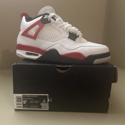 Jordan 4 Red Cement