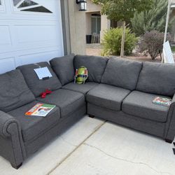 Grey Sectional Couch