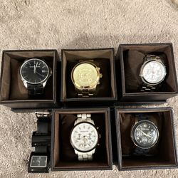 6 X Michael Kors Watches