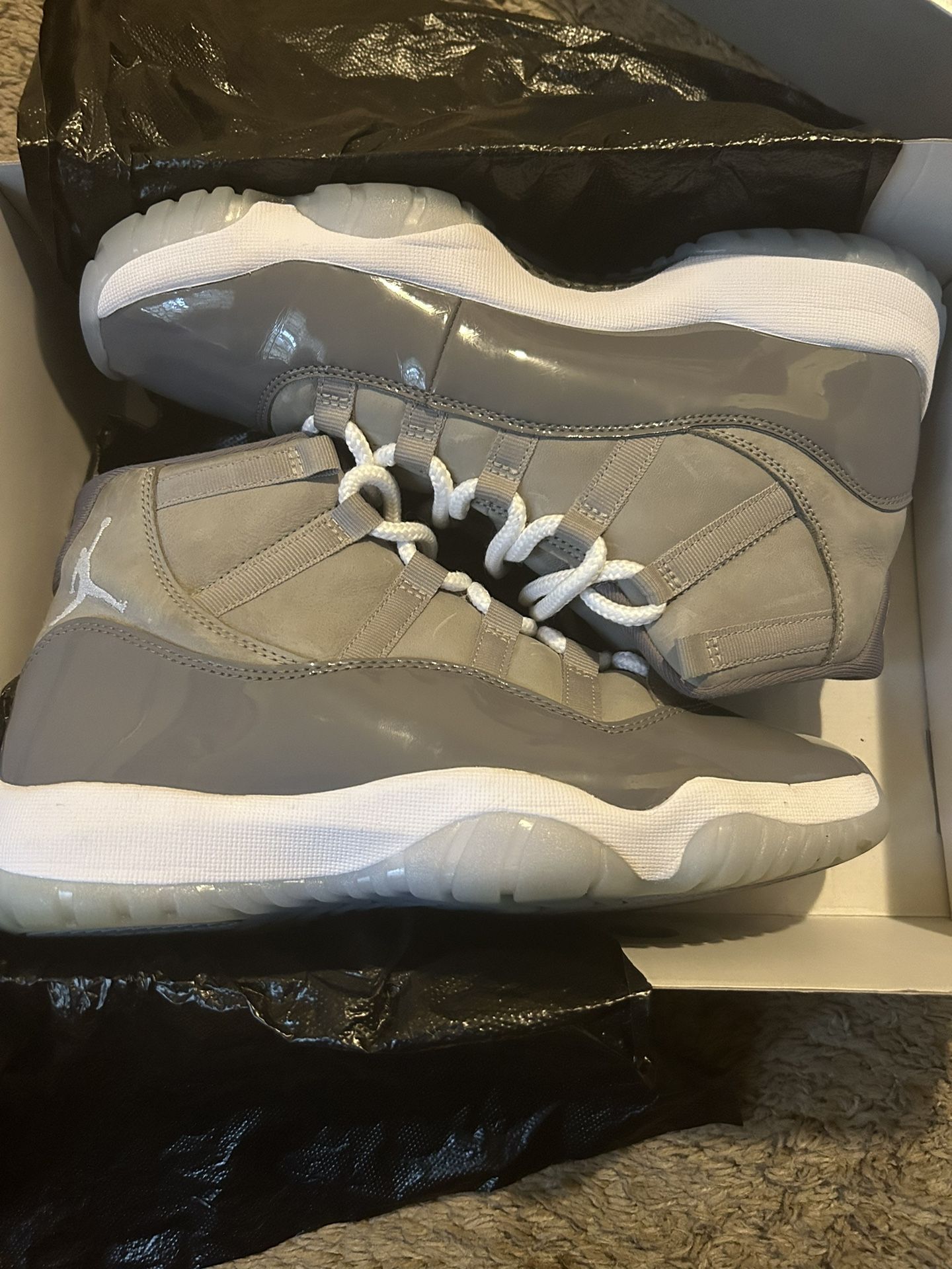 Cool Gray Jordan 11s