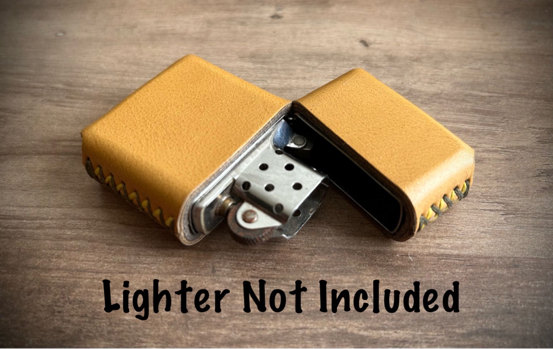 Genuine Leather Case for Zippo Lighter Standard Size (Made in USA 🇺🇸)