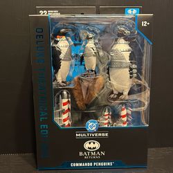 DC Multiverse Collector Edition Batman Returns Commando Penguins