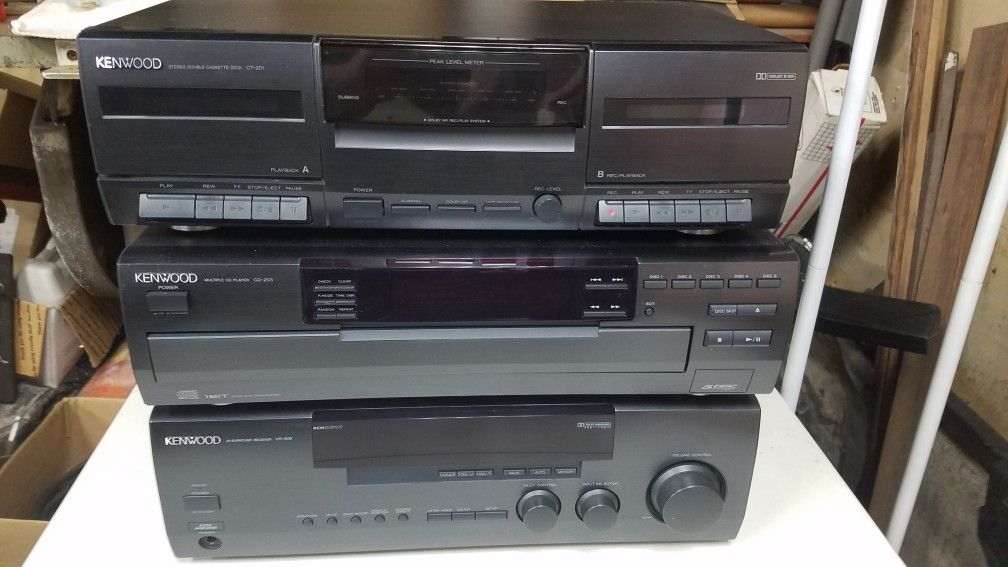 Kenwood audio-video stereo system