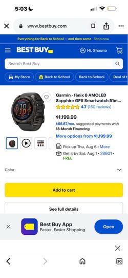 Garmin Fenix Watch