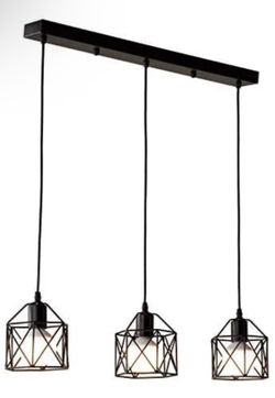 Nordic loft retro Iron cage Pendant lamp Minimalist Creative Personality