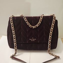 Kate Spade Velvet Purse 