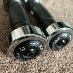 Proform 3lb Weights 