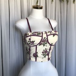 Floral Crop Top