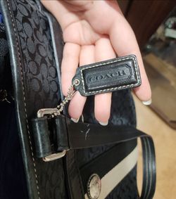 Vintage Coach Voyager Signature Tote