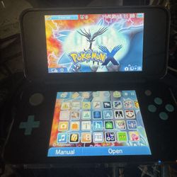 Nintendo 2DS XL Console Black/Turquoise