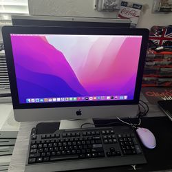 iMac Apple Computer Thin 2015 Great Conditions 
