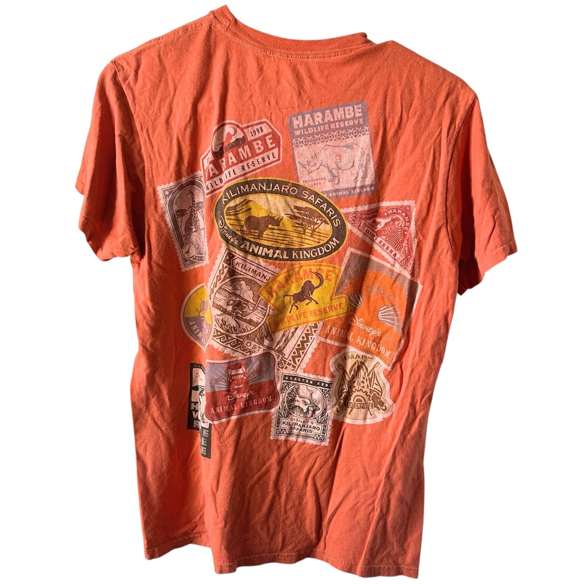 Disney Parks Animal Kingdom Harambe Kilimanjaro Safaris T-Shirt Adult Unisex S