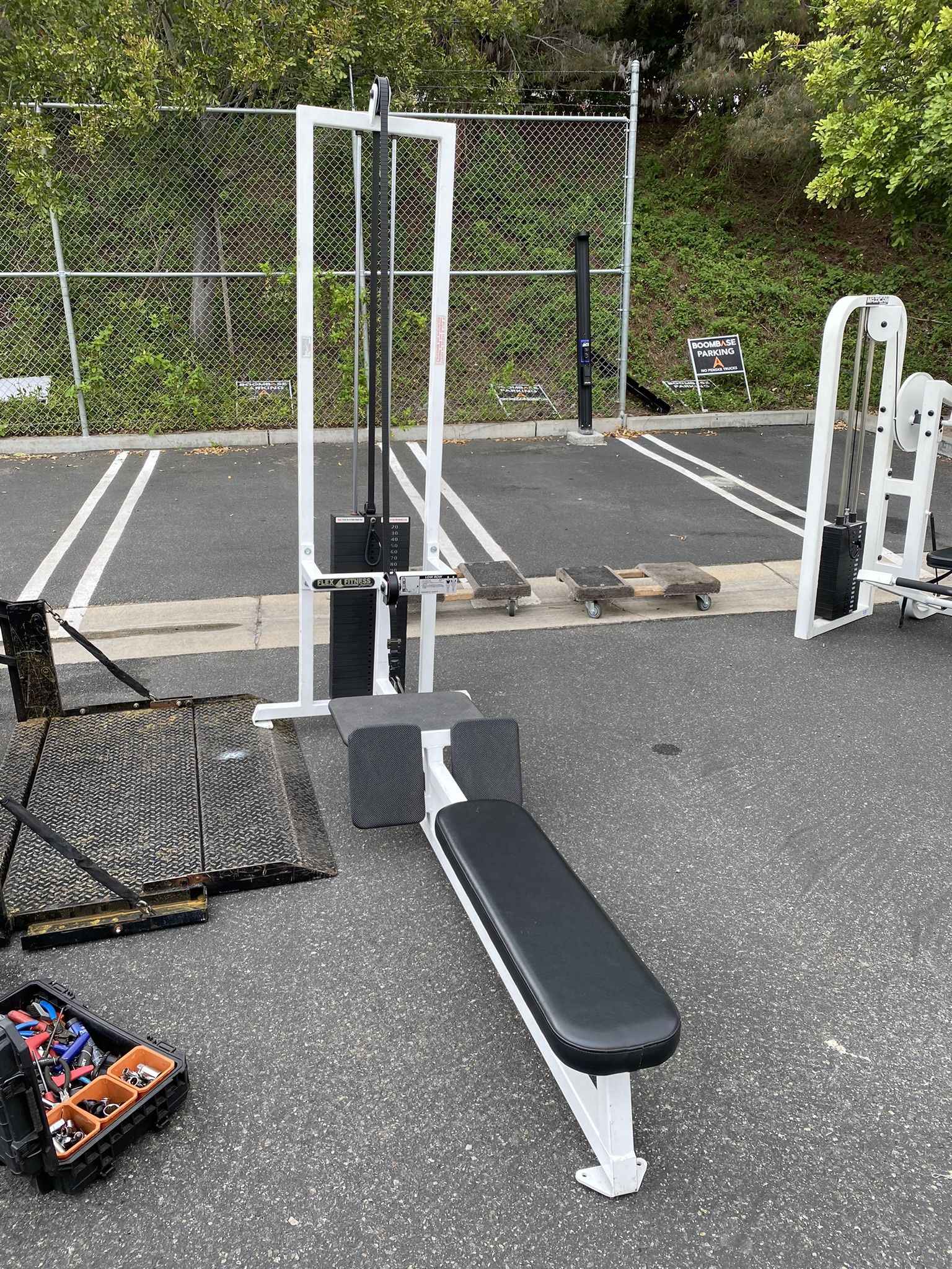 Flex Fitness Low Row, Seated Row, Rowing Machine, Gym Equipment