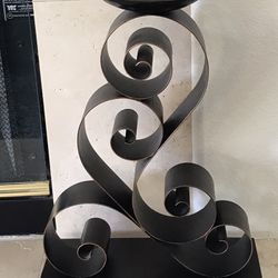 Home Decor Scroll Candle Holders